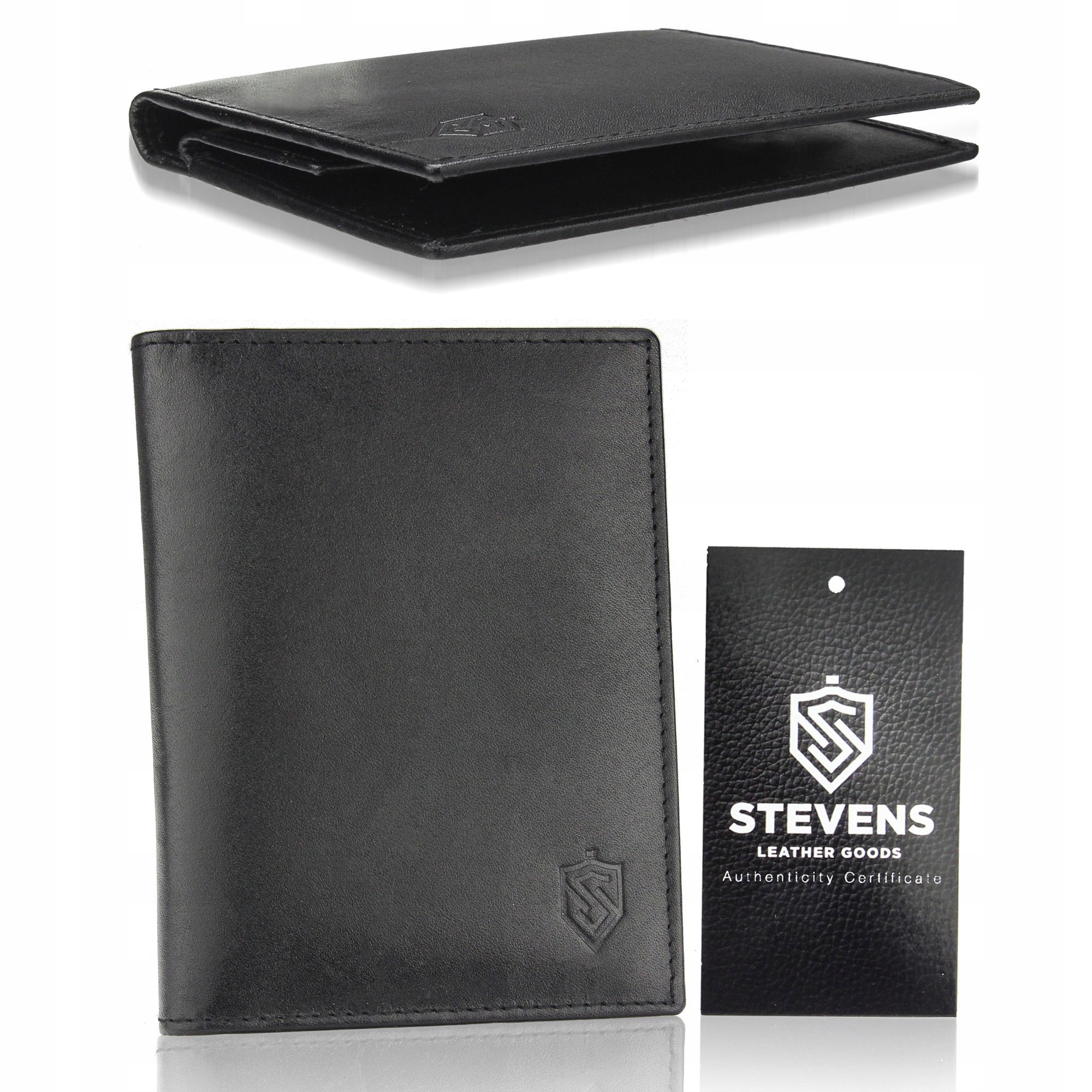 Кошелек мужской кожаный, портмоне STEVENS Slim, черный, 13 х 9,5 х 1,5 см (CLW-SL1)
Кошелек мужской кожаный, портмоне STEVENS Slim, черный, 13 х 9,5 х 1,5 см (CLW-SL1)