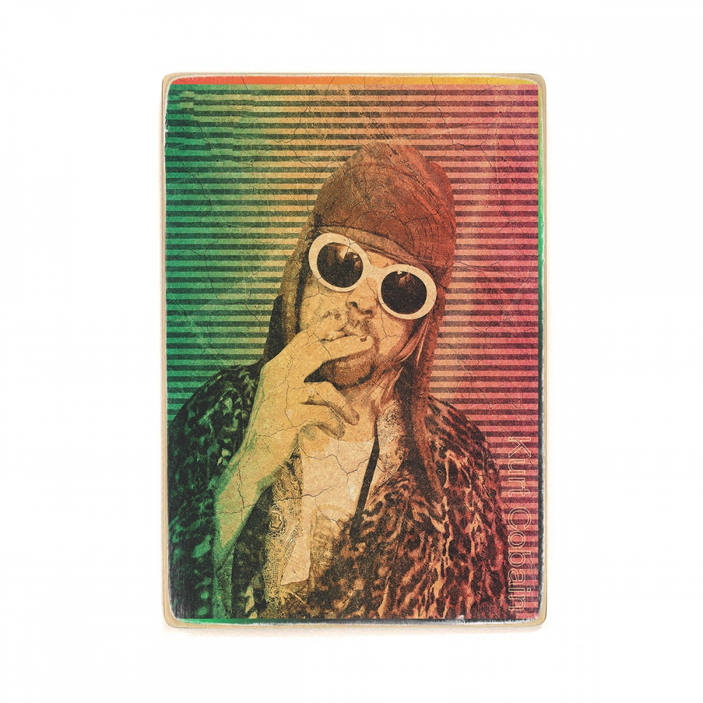 Деревянный постер Музыка Nirvana. Kurt cobain. Нирвана, Курт кобейн в очках с сигаретой А2
Деревянный постер Музыка Nirvana. Kurt cobain. Нирвана, Курт кобейн в очках с сигаретой А2