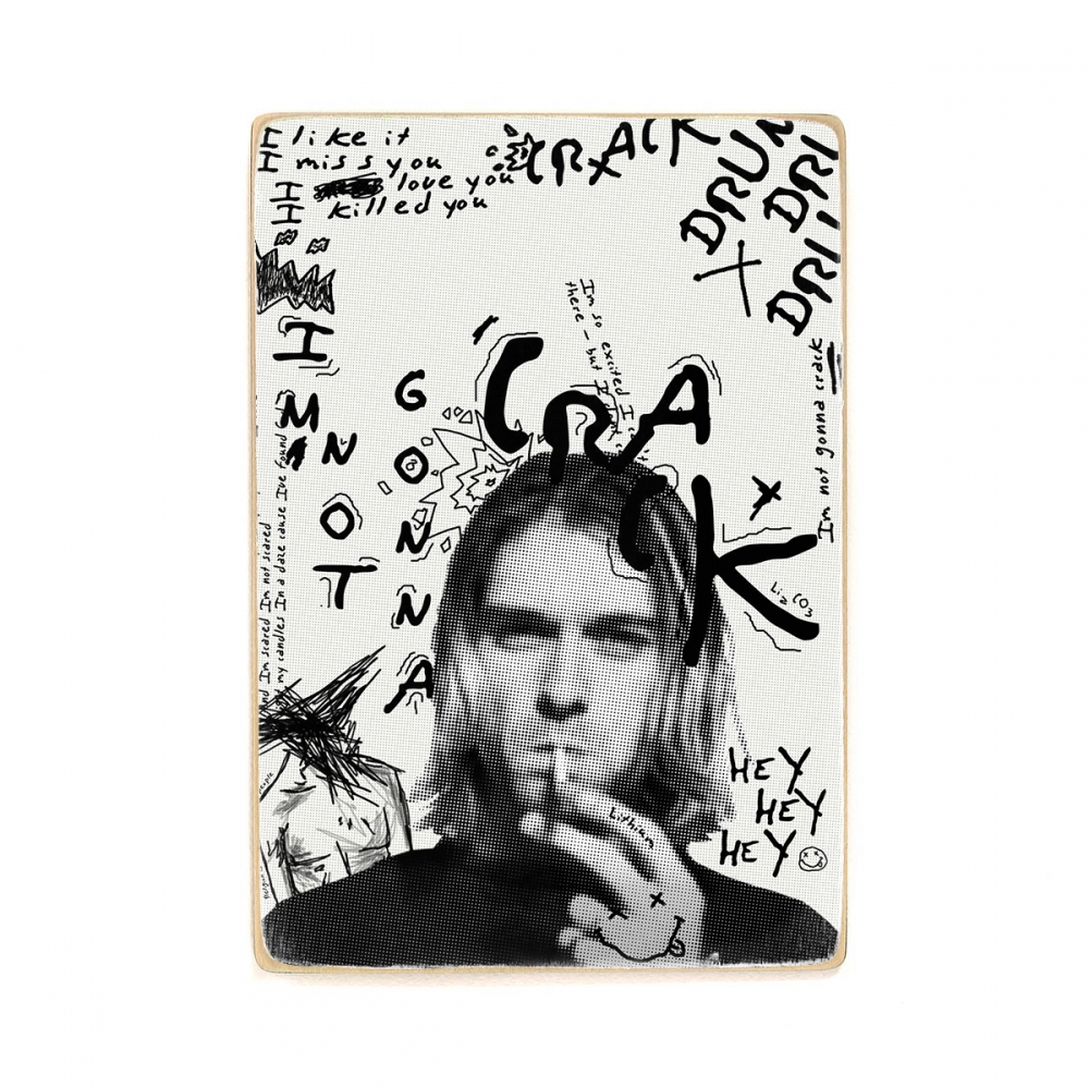 Деревянный постер Музыка Nirvana. Kurt cobain. Нирвана, скетч, Курт кобейн А1
Деревянный постер Музыка Nirvana. Kurt cobain. Нирвана, скетч, Курт кобейн А1