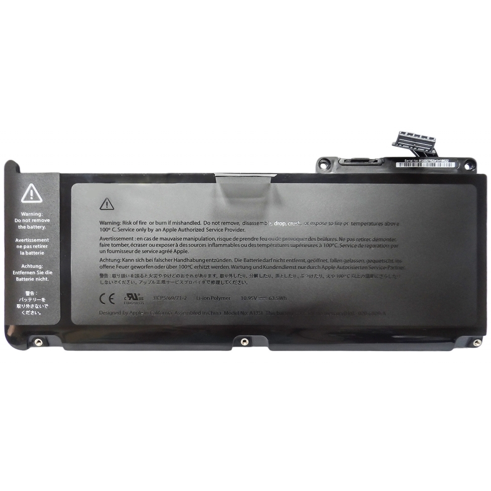 Аккумулятор A1331 для MacBook Pro, Unibody 2009-2010 (A1342, MC207, MC233, MC234, MC516)
Аккумулятор A1331 для MacBook Pro, Unibody 2009-2010 (A1342, MC207, MC233, MC234, MC516)