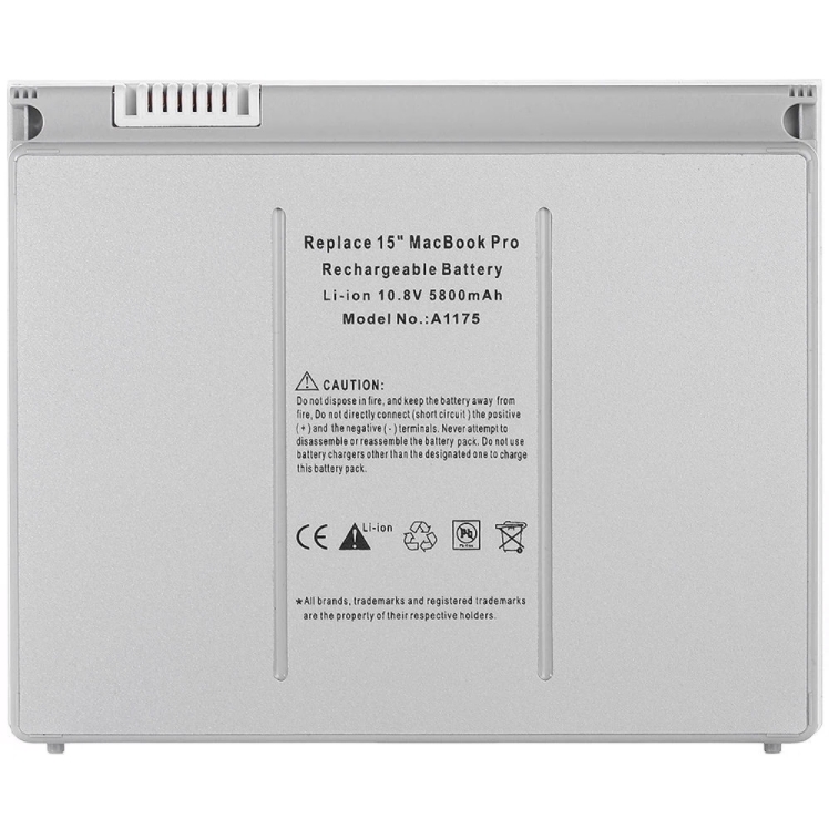 Аккумулятор A1175 для MacBook Pro 15.4 2006-2008 (A1150, A1211 , A1226, A1260) Silver
Аккумулятор A1175 для MacBook Pro 15.4 2006-2008 (A1150, A1211 , A1226, A1260) Silver