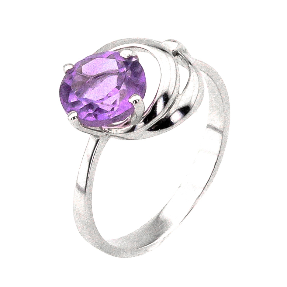 Золотое кольцо с аметистом 11514am Диамант, 17 размер
Золотое кольцо с аметистом 11514am Диамант, 17 размер