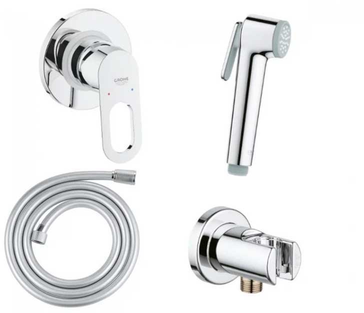 Смеситель Grohe BauLoop 111042 душевой гарнитур для биде (29042000+28364000+27512001+28628000) Хром
Смеситель Grohe BauLoop 111042 душевой гарнитур для биде (29042000+28364000+27512001+28628000) Хром