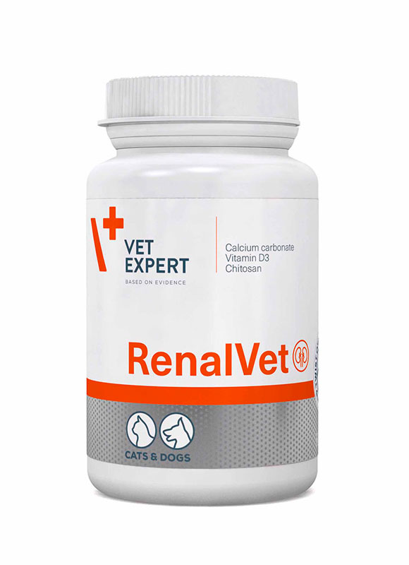 VetExpert RenalVet (РеналВет) - препарат для собак и кошек с симптомами хронической почечной недостаточности 60 таблеток
VetExpert RenalVet (РеналВет) - препарат для собак и кошек с симптомами хронической почечной недостаточности 60 таблеток