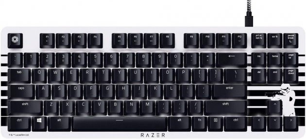 Клавиатура Razer BlackWidow Lite Silent Stormtrooper Orange Switch White (RZ03-02640800-R3M1)
Клавиатура Razer BlackWidow Lite Silent Stormtrooper Orange Switch White (RZ03-02640800-R3M1)