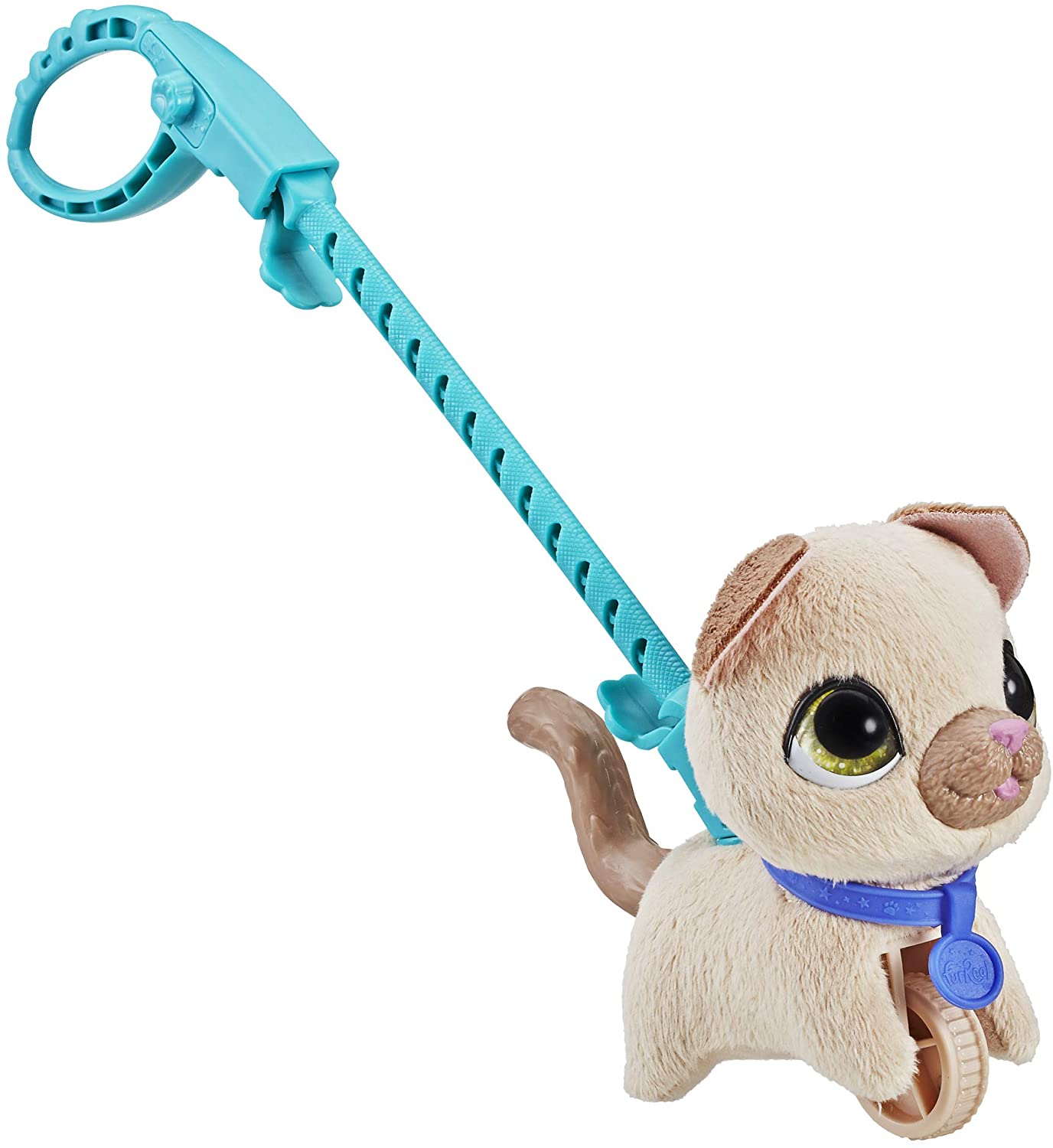 Интерактивная игрушка Hasbro Lil Wags Kitty маленький питомец на поводке FurReal Walkalots котенок мягкая игрушка Бежевый
Интерактивная игрушка Hasbro Lil Wags Kitty маленький питомец на поводке FurReal Walkalots котенок мягкая игрушка Бежевый