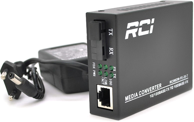 Медіаконвертер RCI B (IC+113), 1550 WDM одноволоконний Full/Half duplex, SC 20 км (0+70 °C), + блок живлення 5 В 1 A (RCI902W-FE-20-T)
Медіаконвертер RCI B (IC+113), 1550 WDM одноволоконний Full/Half duplex, SC 20 км (0+70 °C), + блок живлення 5 В 1 A (RCI902W-FE-20-T)