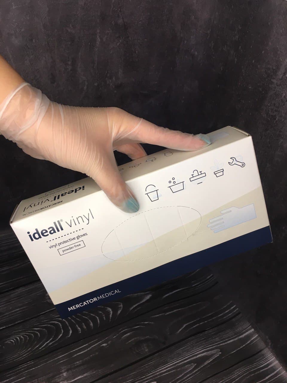 Перчатки виниловые Ideall Vinyl XL нестерильные неопудренные 10 уп 100 шт прозрачные
Перчатки виниловые Ideall Vinyl XL нестерильные неопудренные 10 уп 100 шт прозрачные