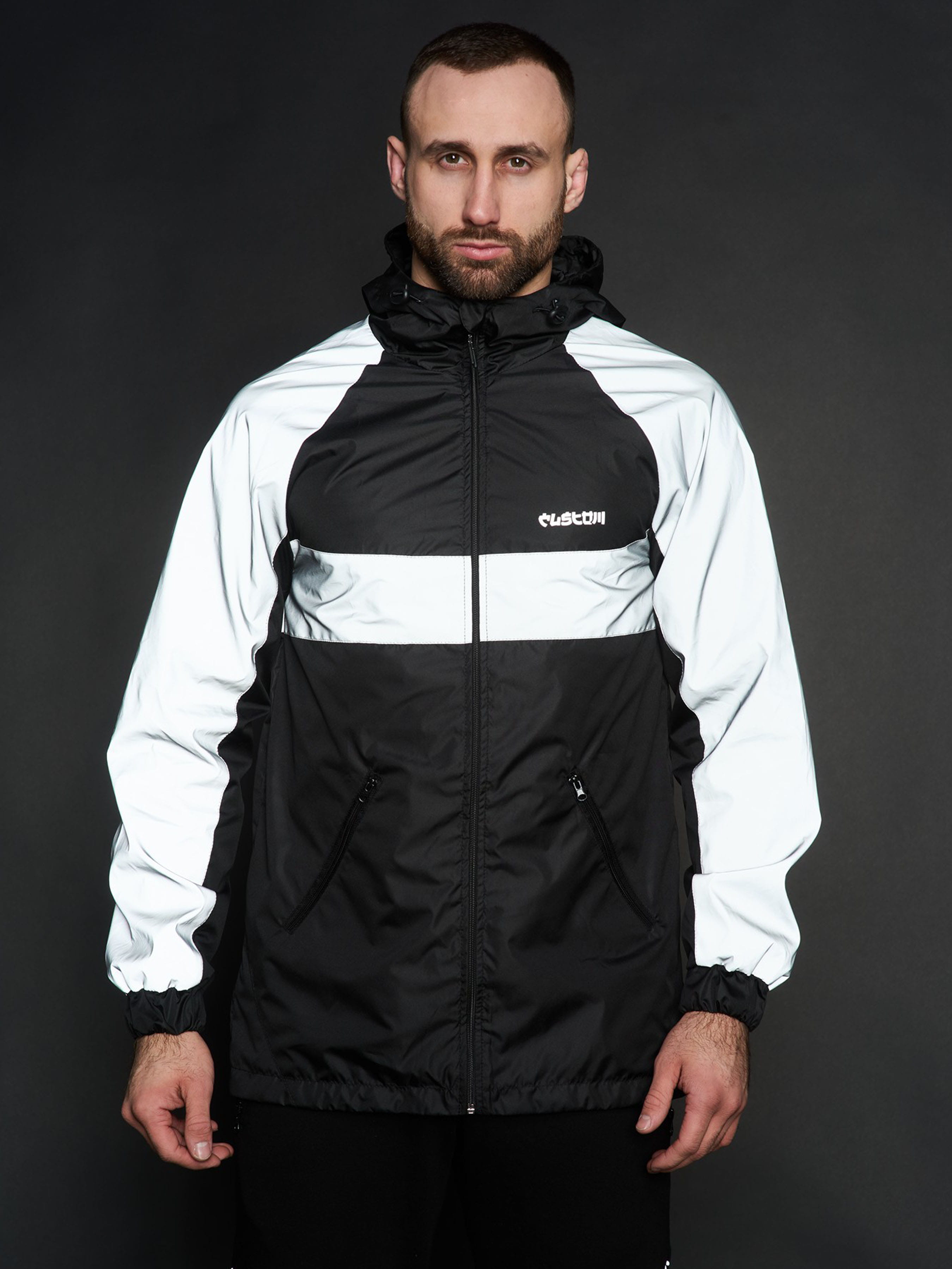 Вітрівка чоловіча Athletic чорна/рефлективна Custom Wear, Вітрівка чоловіча Athletic чорна/рефлективна Custom Wear M
Вітрівка чоловіча Athletic чорна/рефлективна Custom Wear, Вітрівка чоловіча Athletic чорна/рефлективна Custom Wear M