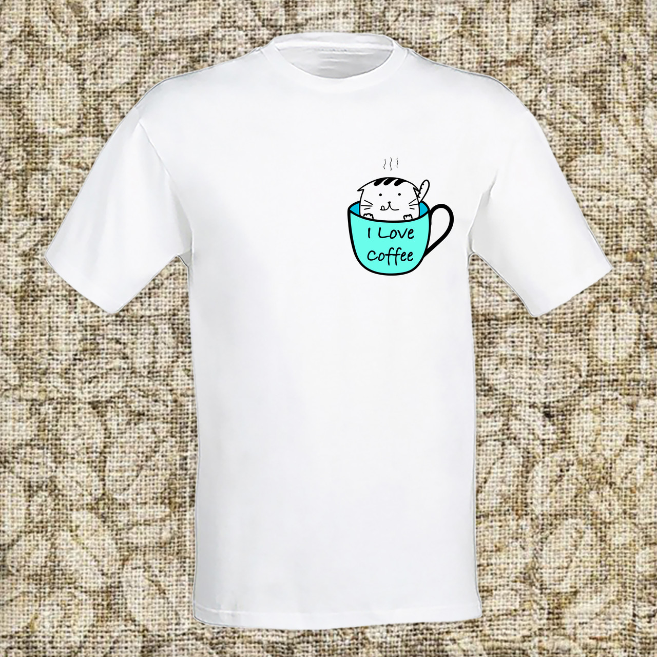 Мужская футболка с принтом "I love coffee" Push IT , Белый, Мужская футболка с принтом "I love coffee" Push IT M, Белый
Мужская футболка с принтом "I love coffee" Push IT , Белый, Мужская футболка с принтом "I love coffee" Push IT M, Белый