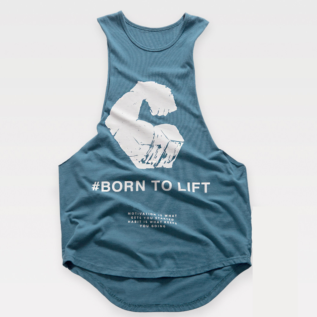 Майка мужская безрукавка Born to Lift синяя, Майка мужская безрукавка Born to Lift синяя XL
Майка мужская безрукавка Born to Lift синяя, Майка мужская безрукавка Born to Lift синяя XL