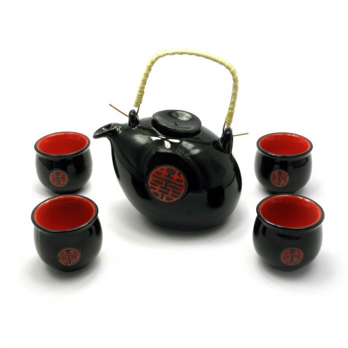 Сервиз керамический Black (чайник 660мл, h-11см, d-13см; 4 чашки 50мл, h-5,5см, d-5,5см)(27х16х11 см)
Сервиз керамический Black (чайник 660мл, h-11см, d-13см; 4 чашки 50мл, h-5,5см, d-5,5см)(27х16х11 см)