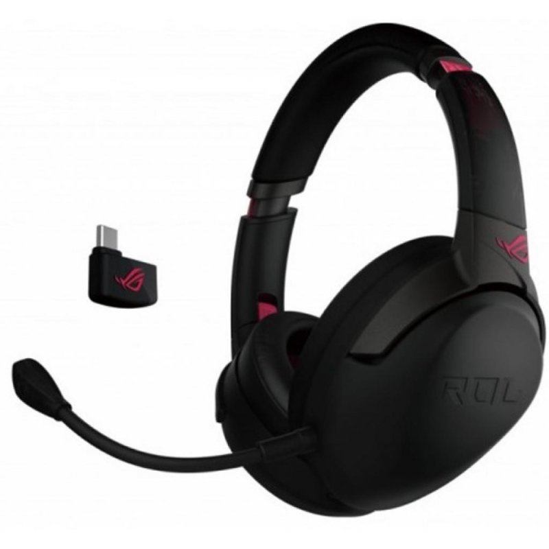 Наушники ASUS ROG Strix Go 2.4 Electro Punk WL/3.5mm/USB Black (90YH02P1-B3UA00)
Наушники ASUS ROG Strix Go 2.4 Electro Punk WL/3.5mm/USB Black (90YH02P1-B3UA00)