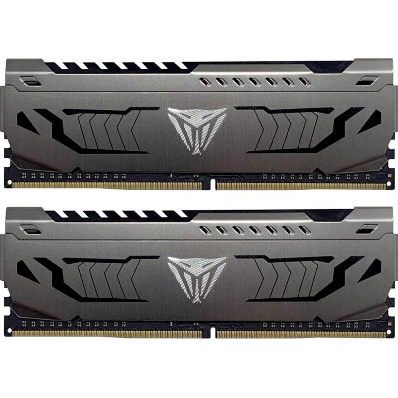Модуль памяти для компьютера DDR4 8GB (2x4GB) 3200 MHz Viper Steel Gray Patriot (PVS48G320C6K)
Модуль памяти для компьютера DDR4 8GB (2x4GB) 3200 MHz Viper Steel Gray Patriot (PVS48G320C6K)