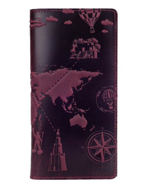 Кожаный бумажник Hi Art 7 wonders of the world WP-02-S19-1621-T002 Фиолетовый
Кожаный бумажник Hi Art 7 wonders of the world WP-02-S19-1621-T002 Фиолетовый