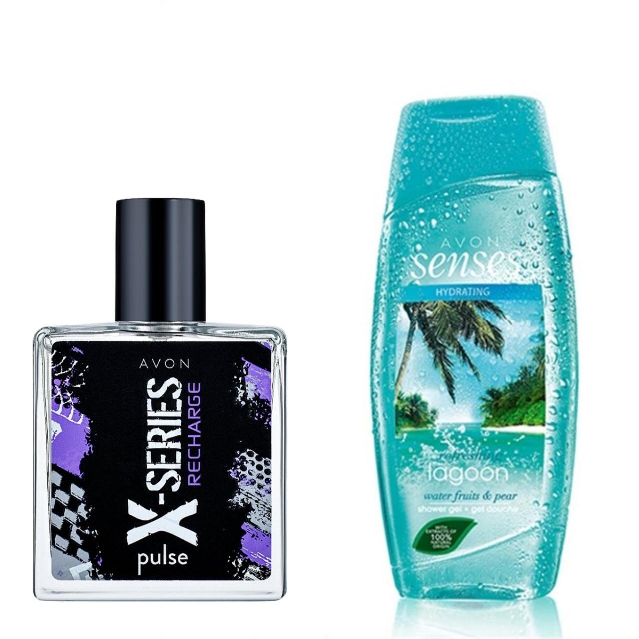 Парфюмерный мужской набор X-Series Recharge Avon (Туалетная вода 50 мл, Шампунь-гель Senses "lagoon' 250 мл)
Парфюмерный мужской набор X-Series Recharge Avon (Туалетная вода 50 мл, Шампунь-гель Senses "lagoon' 250 мл)