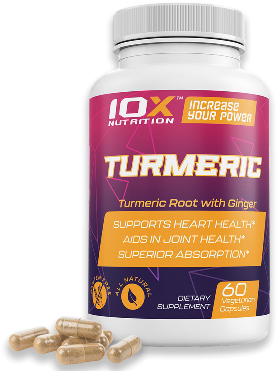 Корень куркумы, Turmeric, 10X Nutrition USA, 1600 мг, 60 веганских капсул (717340890870)
Корень куркумы, Turmeric, 10X Nutrition USA, 1600 мг, 60 веганских капсул (717340890870)
