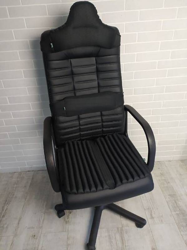 Комплект ортопедическая накидка Ekkoseat для кресла с подушками под поясницу и шею Чёрный (ekko_6_f5_Ч)
Комплект ортопедическая накидка Ekkoseat для кресла с подушками под поясницу и шею Чёрный (ekko_6_f5_Ч)