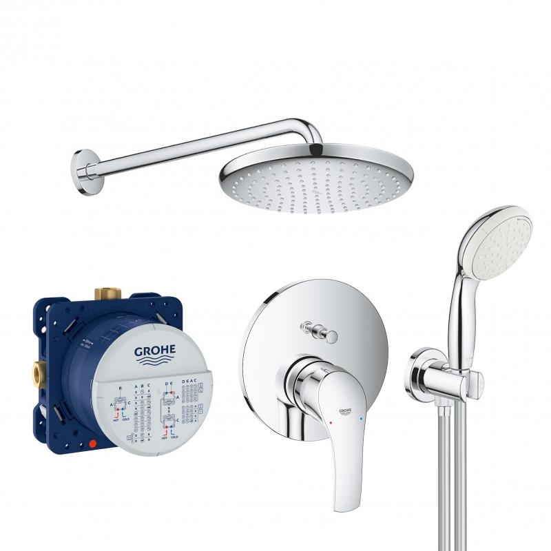 Душевая система Grohe Grohtherm SmartControl 26416SC3 (26406001+35600000+24043002+26668000)
Душевая система Grohe Grohtherm SmartControl 26416SC3 (26406001+35600000+24043002+26668000)