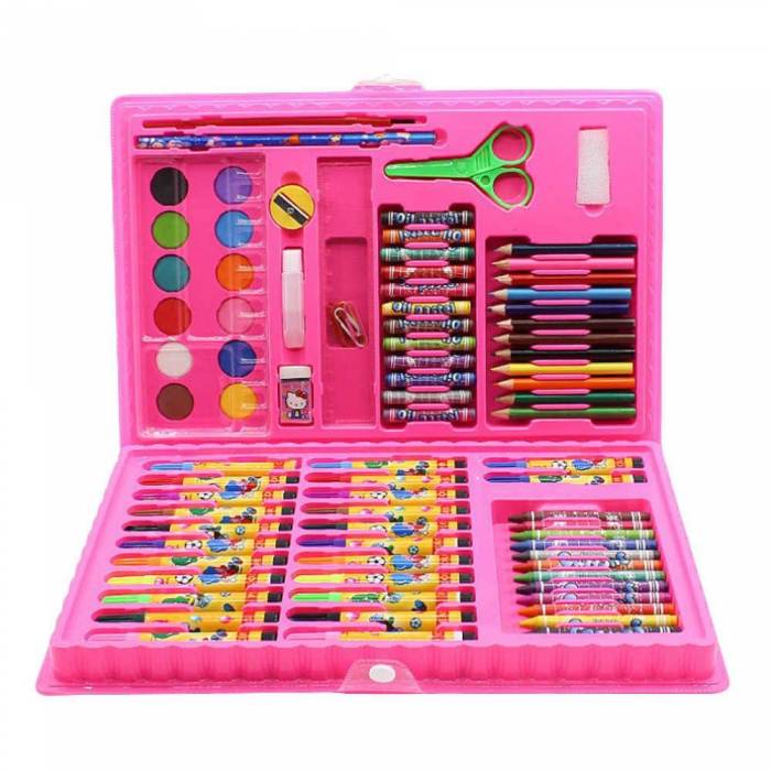 Детский набор для творчества и рисования Painting Set 86 предметов Розовый (34012)
Детский набор для творчества и рисования Painting Set 86 предметов Розовый (34012)
