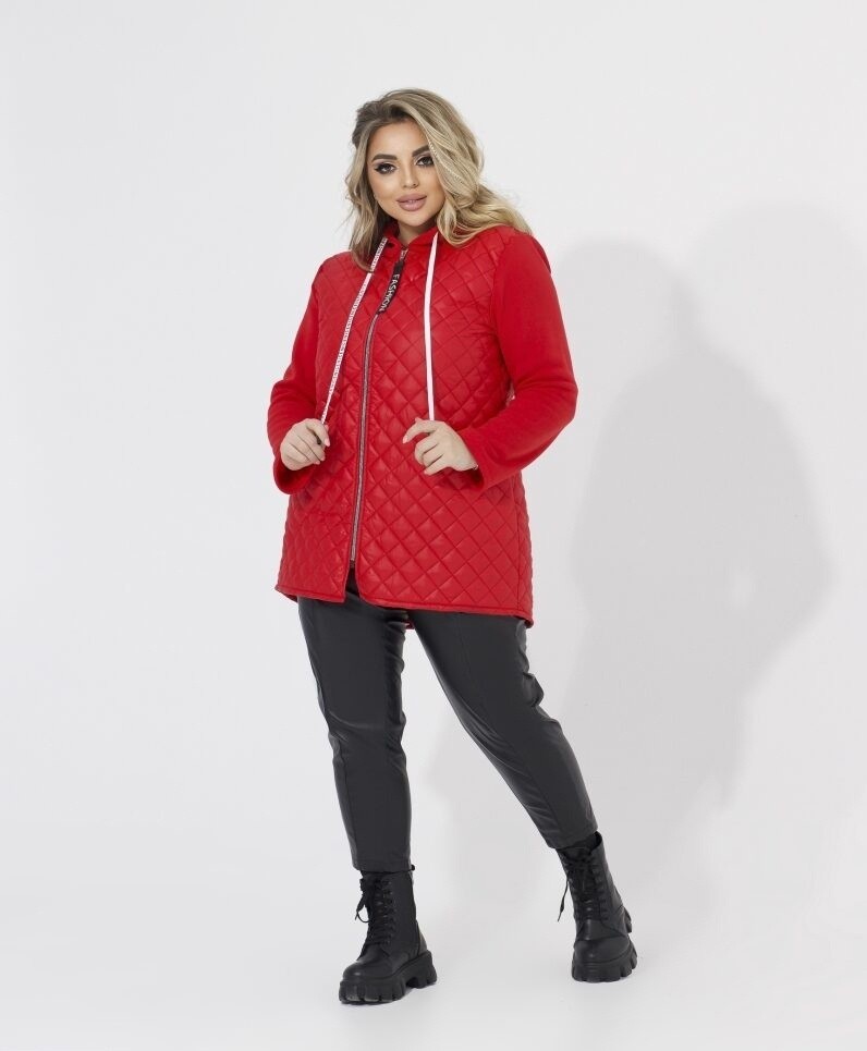 Женская Куртка деми Fashion FT-8757 Батал Красная р. 015381, Женская Куртка деми Fashion FT-8757 Батал Красная р.48-50 015381
Женская Куртка деми Fashion FT-8757 Батал Красная р. 015381, Женская Куртка деми Fashion FT-8757 Батал Красная р.48-50 015381