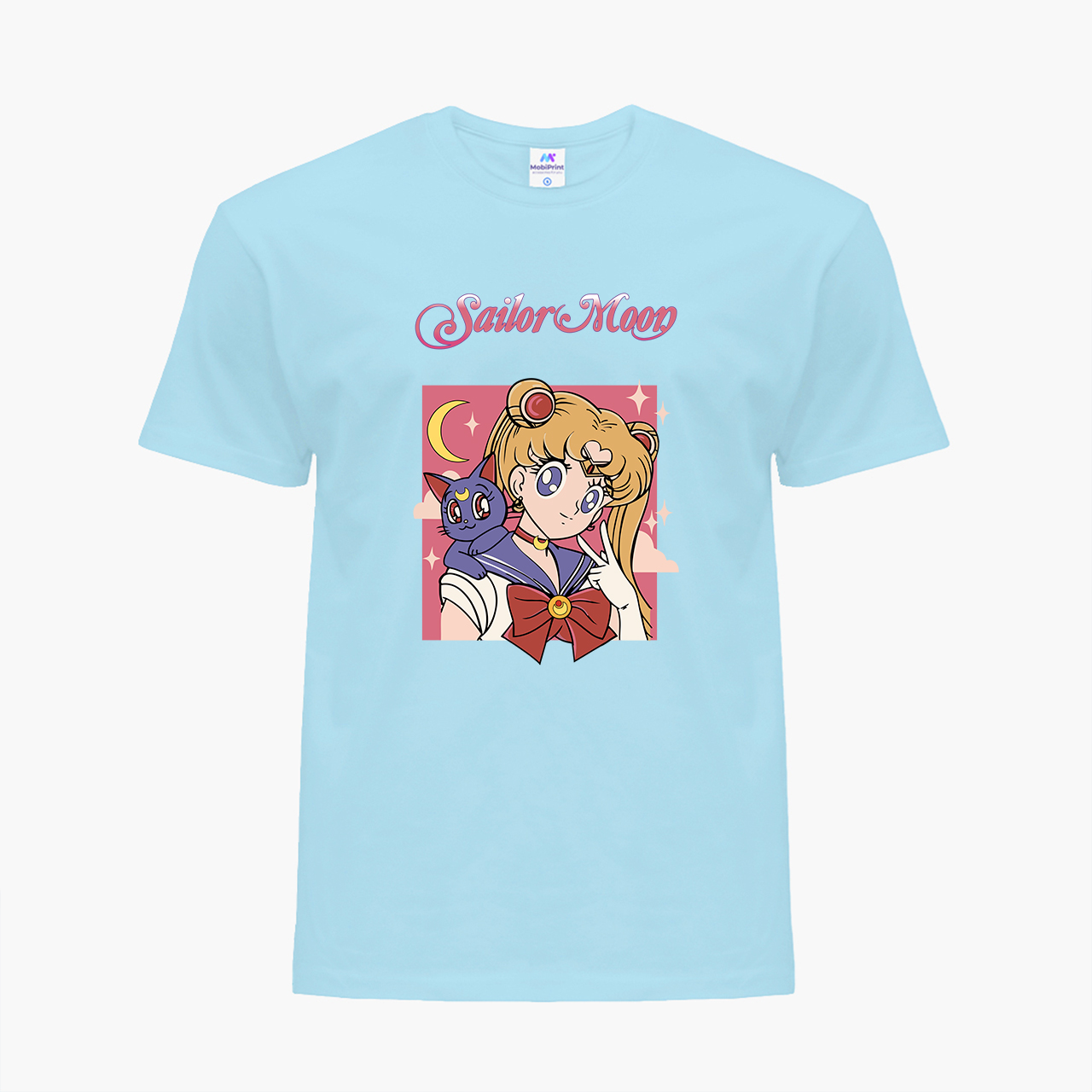 Детская футболка для девочек Сейлор Мун (Sailor Moon) (25186-2659-36) 158-164 см Хлопок Голубой
Детская футболка для девочек Сейлор Мун (Sailor Moon) (25186-2659-36) 158-164 см Хлопок Голубой