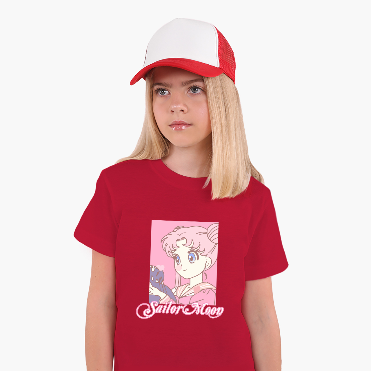 Детская футболка для девочек Сейлор Мун (Sailor Moon) (25186-2914-5) 146-152 см Хлопок Красный
Детская футболка для девочек Сейлор Мун (Sailor Moon) (25186-2914-5) 146-152 см Хлопок Красный