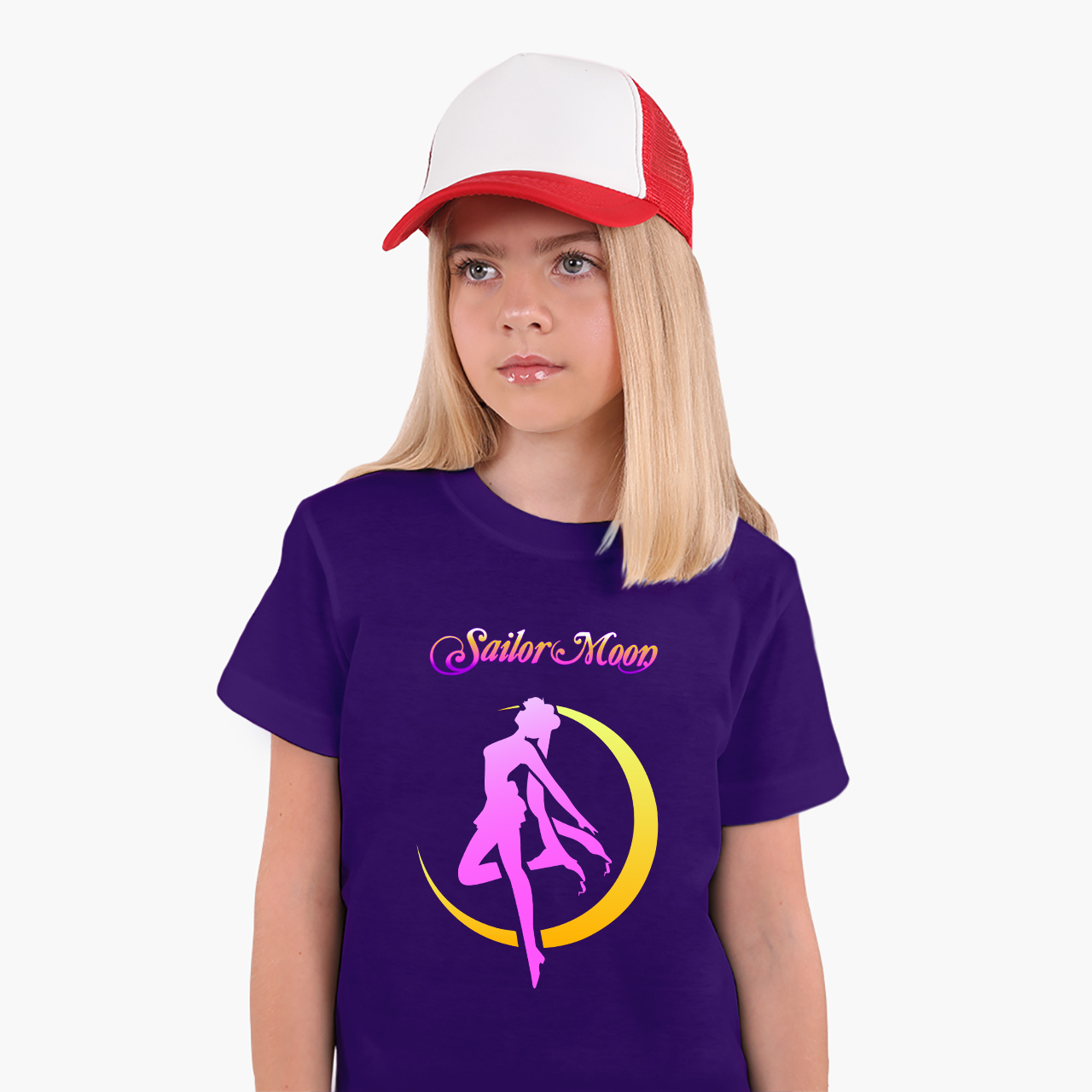 Детская футболка для девочек Сейлор Мун (Sailor Moon) (25186-2658-21) 122-128 см Хлопок Фиолетовый
Детская футболка для девочек Сейлор Мун (Sailor Moon) (25186-2658-21) 122-128 см Хлопок Фиолетовый