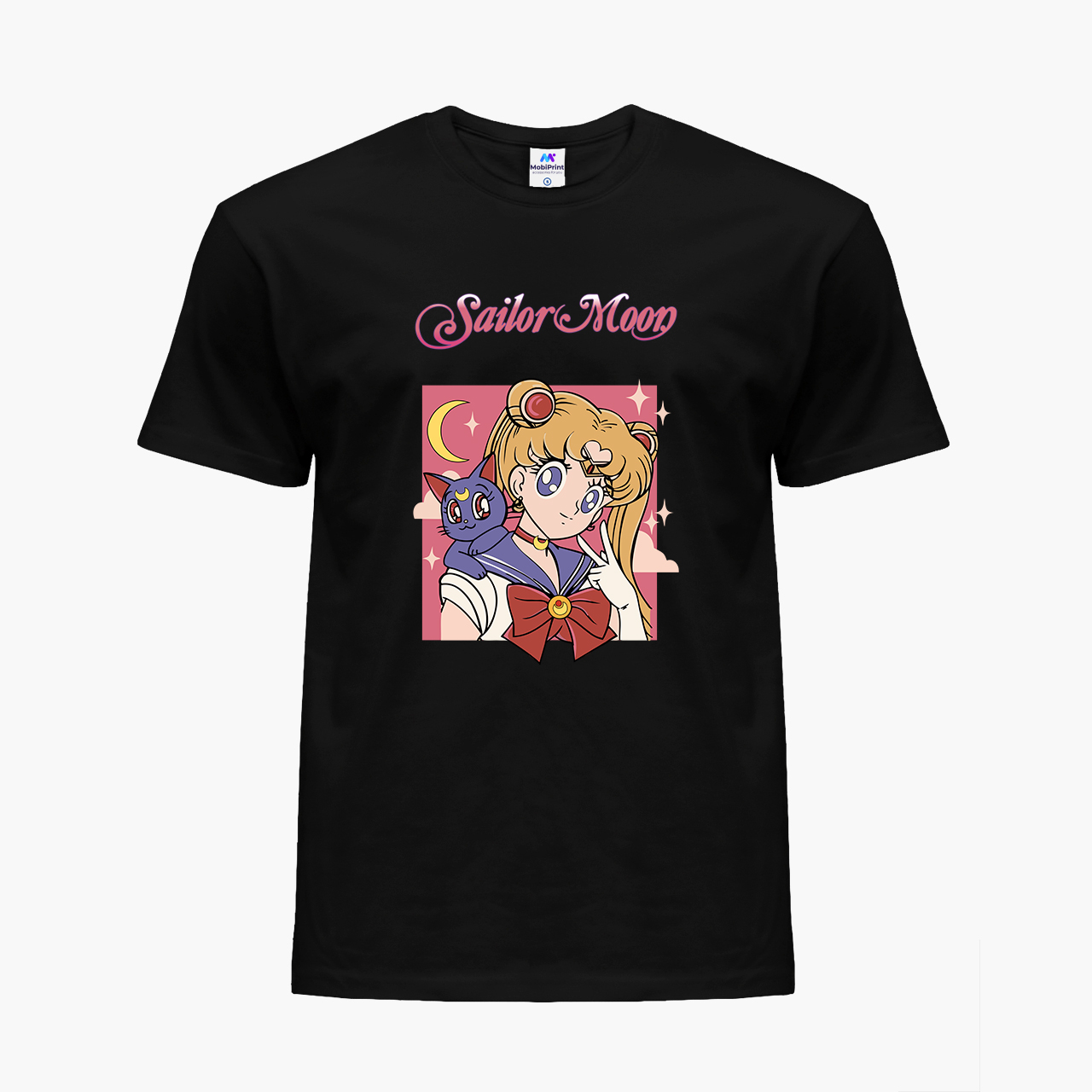 Детская футболка для девочек Сейлор Мун (Sailor Moon) (25186-2659-12) 158-164 см Хлопок Черный
Детская футболка для девочек Сейлор Мун (Sailor Moon) (25186-2659-12) 158-164 см Хлопок Черный