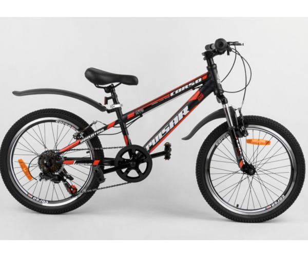 Велосипед спортивный детский CORSO Pulsar 36287, 20 дюймов, металлическая рама 11 дюймов, 7 скоростей, Черный
Велосипед спортивный детский CORSO Pulsar 36287, 20 дюймов, металлическая рама 11 дюймов, 7 скоростей, Черный
