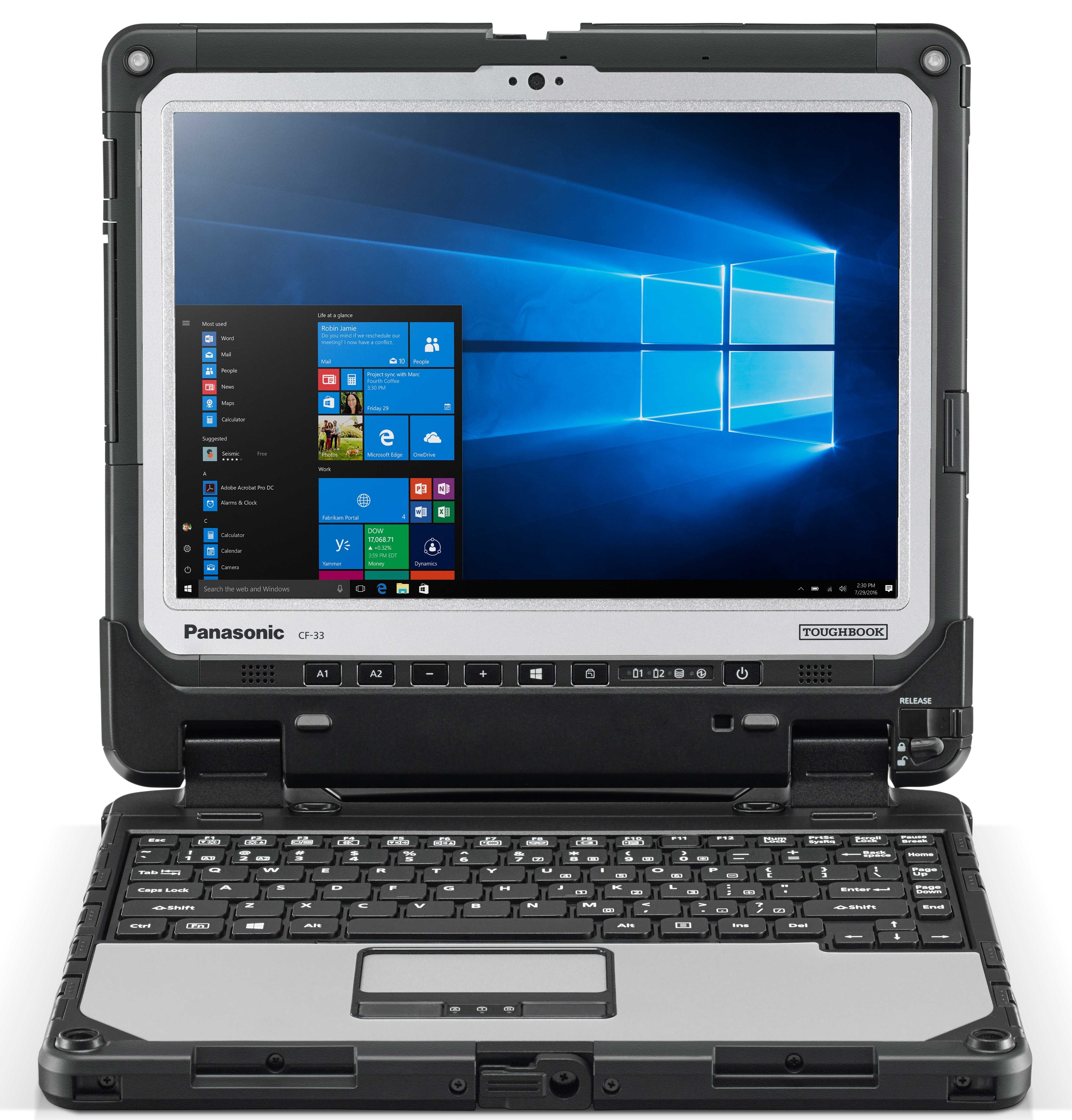 Panasonic Ноутбук TOUGHBOOK CF-33 12QHD/Intel i5-7300U/8/256SSD/BT/WiFi/LTE/W10P
Panasonic Ноутбук TOUGHBOOK CF-33 12QHD/Intel i5-7300U/8/256SSD/BT/WiFi/LTE/W10P