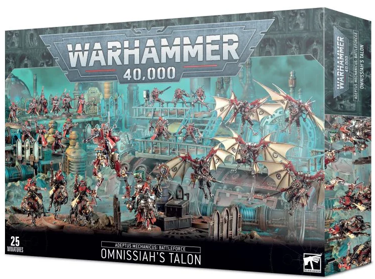 Настольная игра Games Workshop Adeptus Mechanicus: Omnissiah's Talon Warhammer 40000 (99120116042)
Настольная игра Games Workshop Adeptus Mechanicus: Omnissiah's Talon Warhammer 40000 (99120116042)
