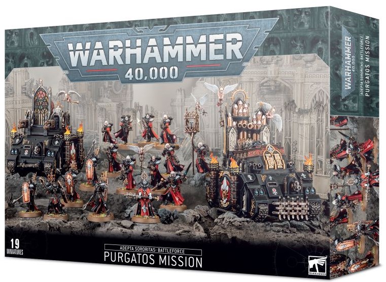 Настольная игра Games Workshop Adepta Sororitas: Purgatos Mission Warhammer 40000 (99120108072)
Настольная игра Games Workshop Adepta Sororitas: Purgatos Mission Warhammer 40000 (99120108072)
