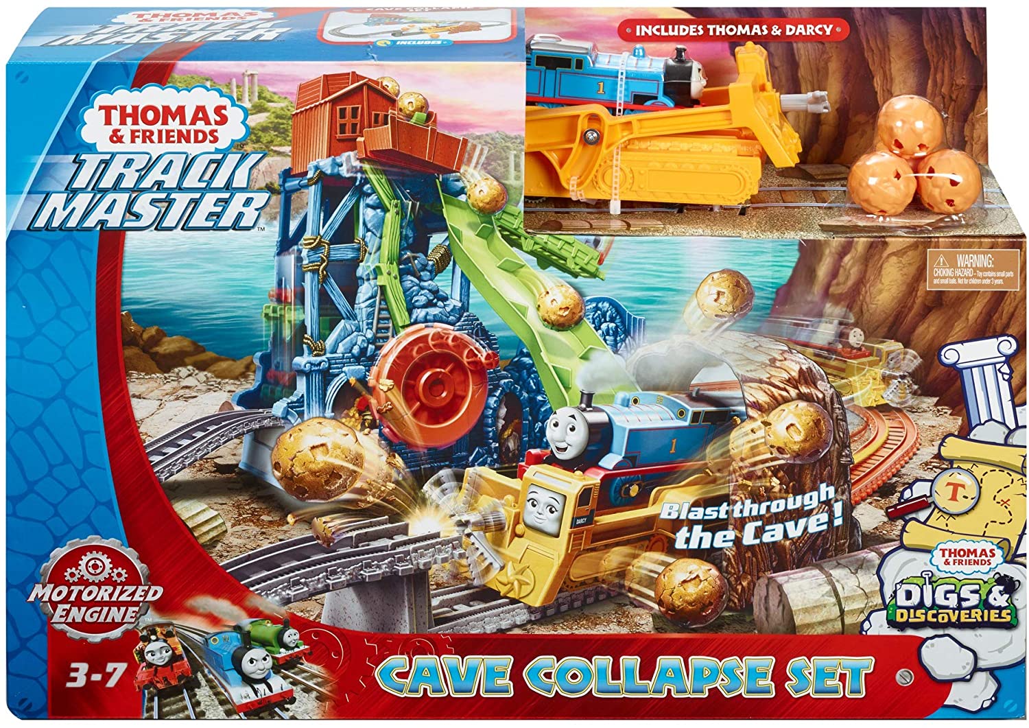 Моторезировная Железная Дорога Томас и Друзья Обвал В Пещере Thomas Friends Cave Collapse Set Fisher-Price GLK09
Моторезировная Железная Дорога Томас и Друзья Обвал В Пещере Thomas Friends Cave Collapse Set Fisher-Price GLK09