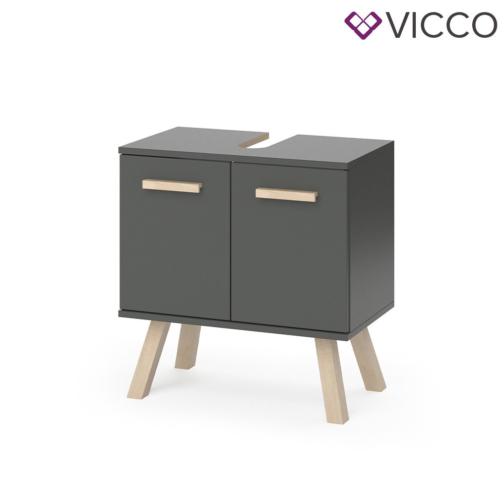 Тумба под умывальник Vicсo Hans, 60x62, антрацит
Тумба под умывальник Vicсo Hans, 60x62, антрацит