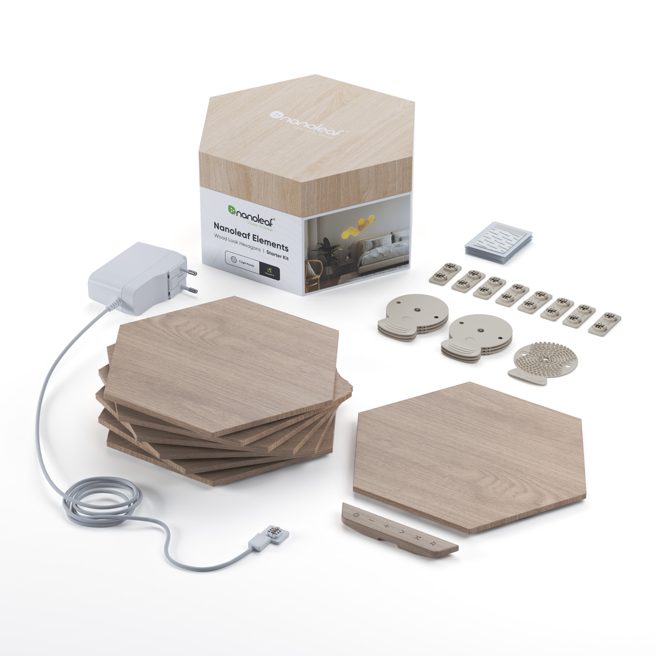 Умная система освещения Nanoleaf Elements - Hexagons Starter Kit Apple Homekit - 7 шт.
Умная система освещения Nanoleaf Elements - Hexagons Starter Kit Apple Homekit - 7 шт.
