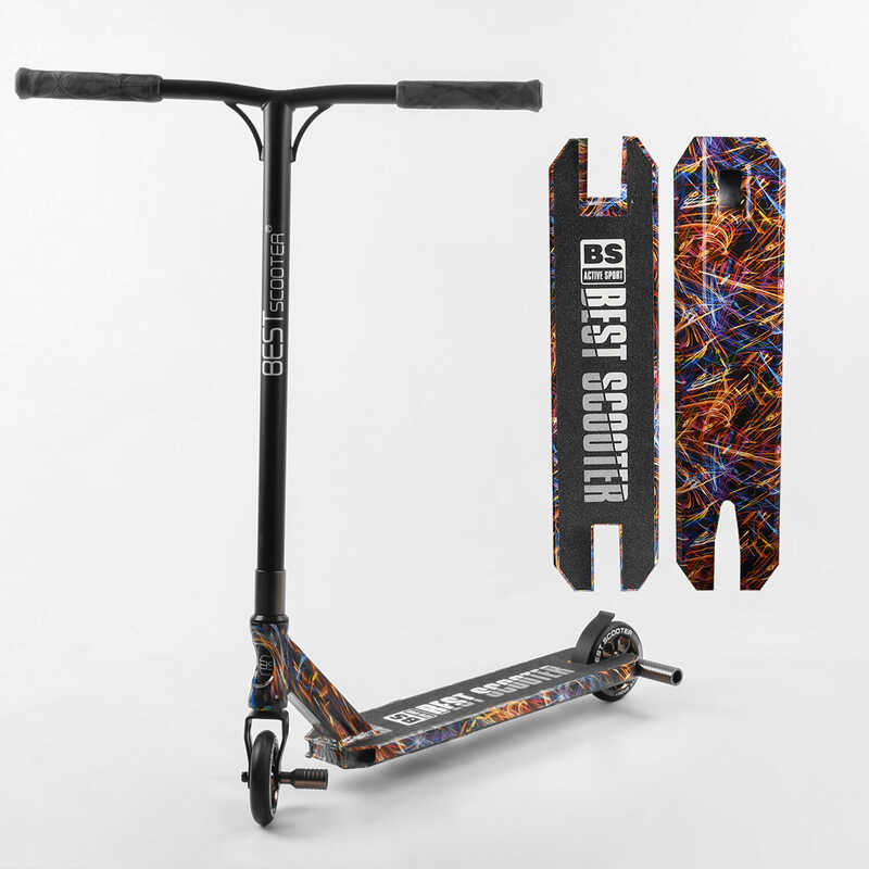 Самокат трюковый Best Scooter BS-77350 HIC-система, пеги, алюминиевый диск и дека с ПРИНТОМ, колёса PU, d=110мм, ширина руля - 60 см
Самокат трюковый Best Scooter BS-77350 HIC-система, пеги, алюминиевый диск и дека с ПРИНТОМ, колёса PU, d=110мм, ширина руля - 60 см