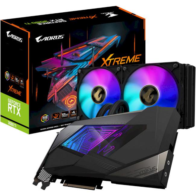 Видеокарта AORUS GeForce RTX 3080 Ti Xtreme WaterForce 12G LHR (GV-N308TAORUSX W-12GD) Gigabyte
Видеокарта AORUS GeForce RTX 3080 Ti Xtreme WaterForce 12G LHR (GV-N308TAORUSX W-12GD) Gigabyte