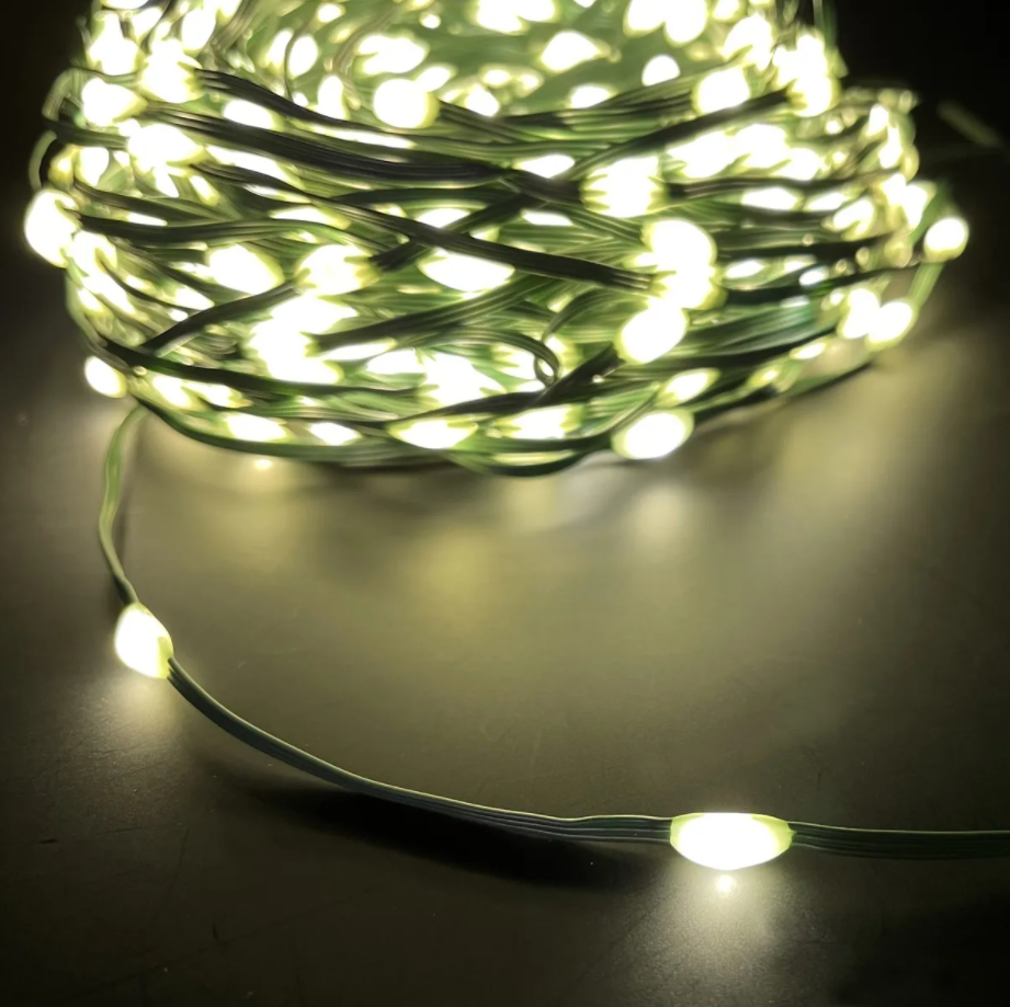 Гирлянда уличная 50 метров Super Led, Холодный белый 500 LED, темно зеленый кабель с контроллером RD-218
Гирлянда уличная 50 метров Super Led, Холодный белый 500 LED, темно зеленый кабель с контроллером RD-218