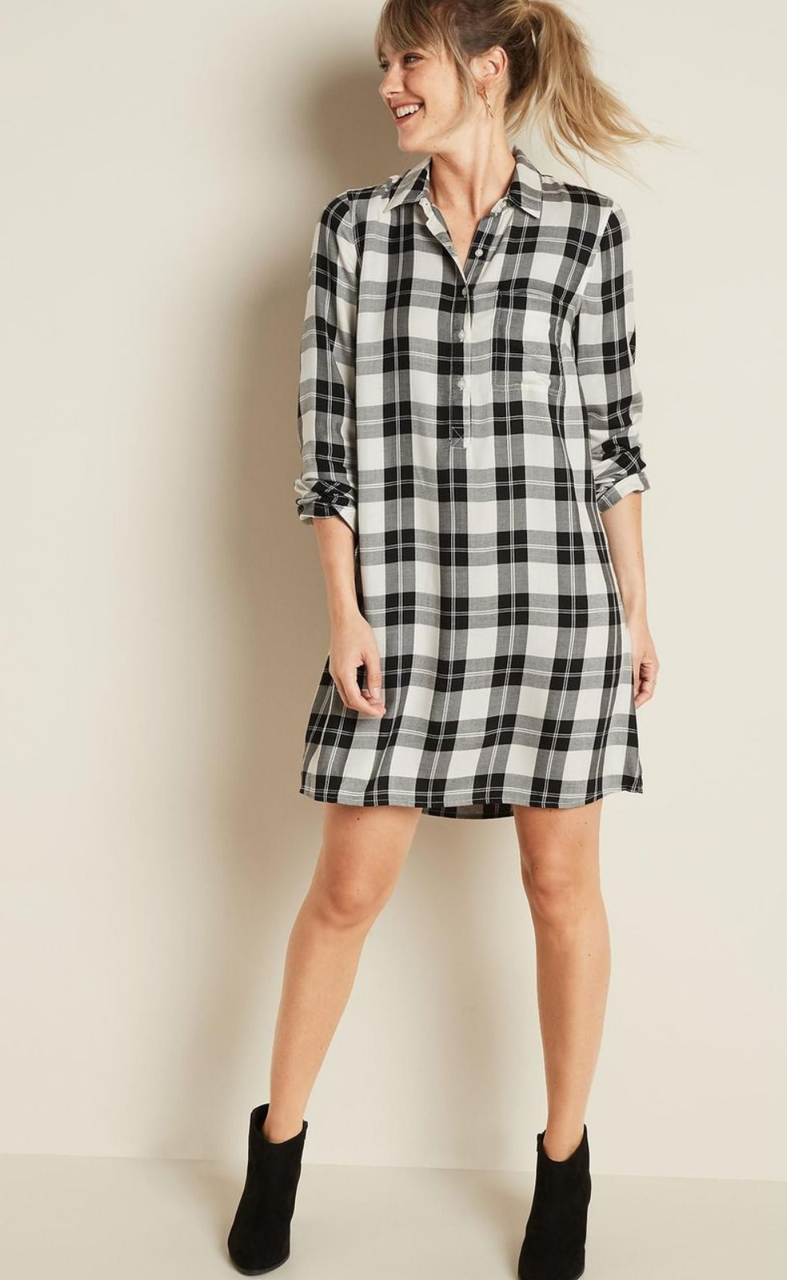 Платье-Рубашка Old Navy Фланель в Клетку Черный-Белый 483442/022, Платье-Рубашка Old Navy Фланель в Клетку XS Черный-Белый 483442/022
Платье-Рубашка Old Navy Фланель в Клетку Черный-Белый 483442/022, Платье-Рубашка Old Navy Фланель в Клетку XS Черный-Белый 483442/022