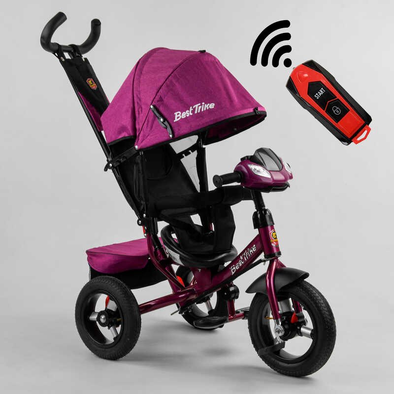 Детский трехколесный велосипед с родительской ручкой 3390 / 72-101 Best Trike надувные колеса d=29см. переднее, d=26см. задние, фара С USB, пульт
Детский трехколесный велосипед с родительской ручкой 3390 / 72-101 Best Trike надувные колеса d=29см. переднее, d=26см. задние, фара С USB, пульт
