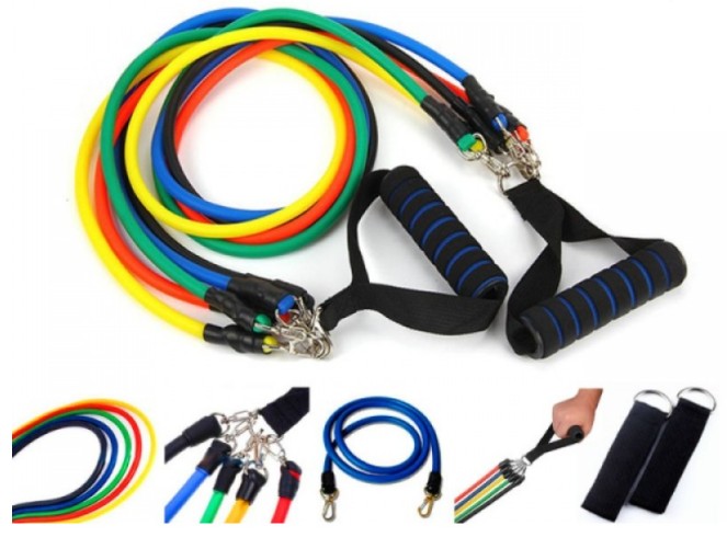 Эспандер для фитнеса и кроссфита FI-5955 Power Bands 5 резиновых жгутов набор трубчатых эспандеров + крепление для дверей (дверной якорь) (ОI -240)
Эспандер для фитнеса и кроссфита FI-5955 Power Bands 5 резиновых жгутов набор трубчатых эспандеров + крепление для дверей (дверной якорь) (ОI -240)
