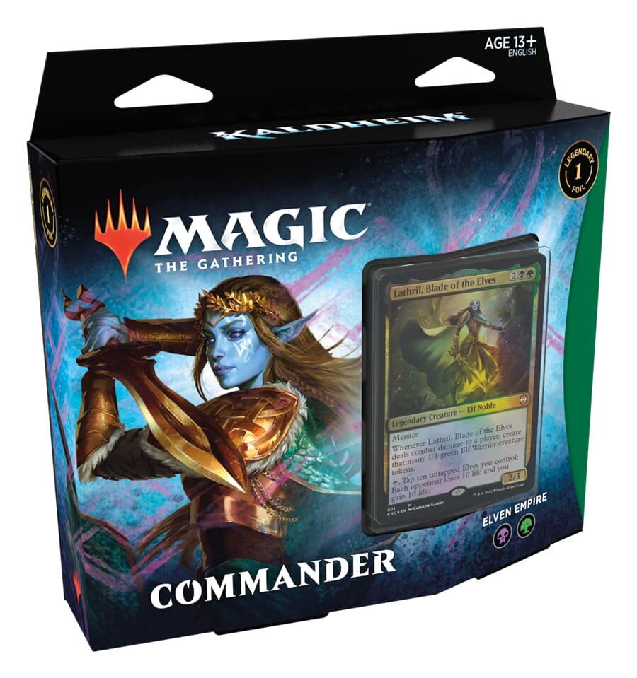 Настольная игра Wizards of the Coast Колода Commander Elven Empire - Kaldheim Magic The Gathering АНГЛ (C76120000)
Настольная игра Wizards of the Coast Колода Commander Elven Empire - Kaldheim Magic The Gathering АНГЛ (C76120000)