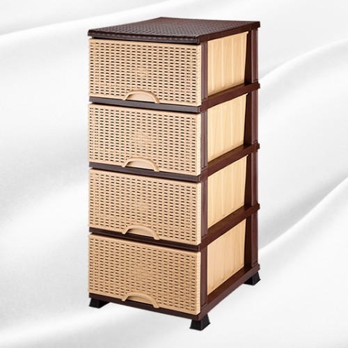 Комод пластиковый Elif Wicker 296 Бежевый 38х46х90| Комод на 4 ящика |Пластмассовый комод
Комод пластиковый Elif Wicker 296 Бежевый 38х46х90| Комод на 4 ящика |Пластмассовый комод