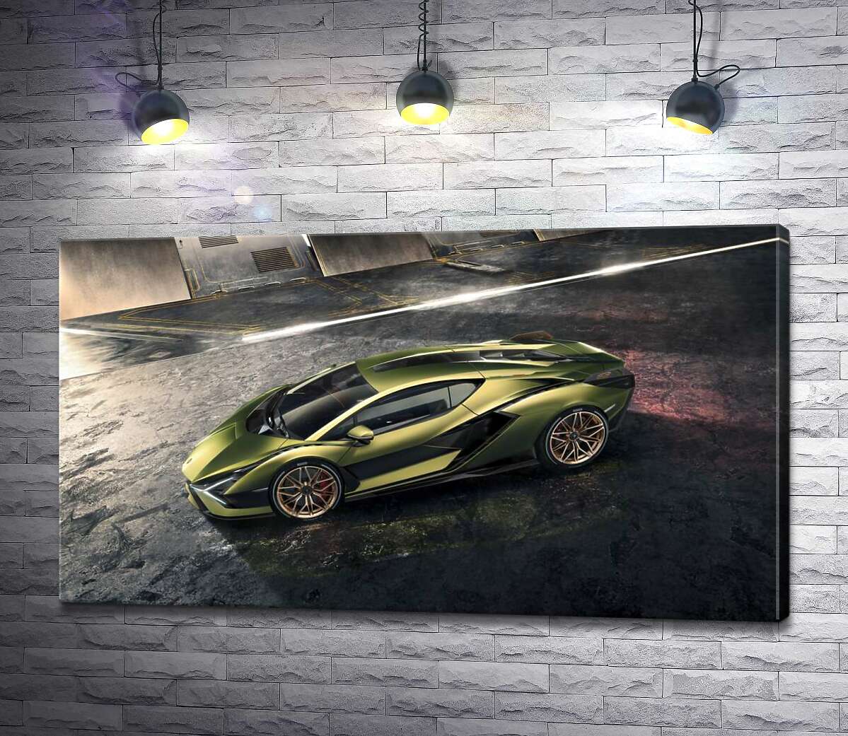 Картина ArtPoster Автомобиль супергибрид Ламборгини (Lamborghini Sian) 130x73 см Модуль №1
Картина ArtPoster Автомобиль супергибрид Ламборгини (Lamborghini Sian) 130x73 см Модуль №1