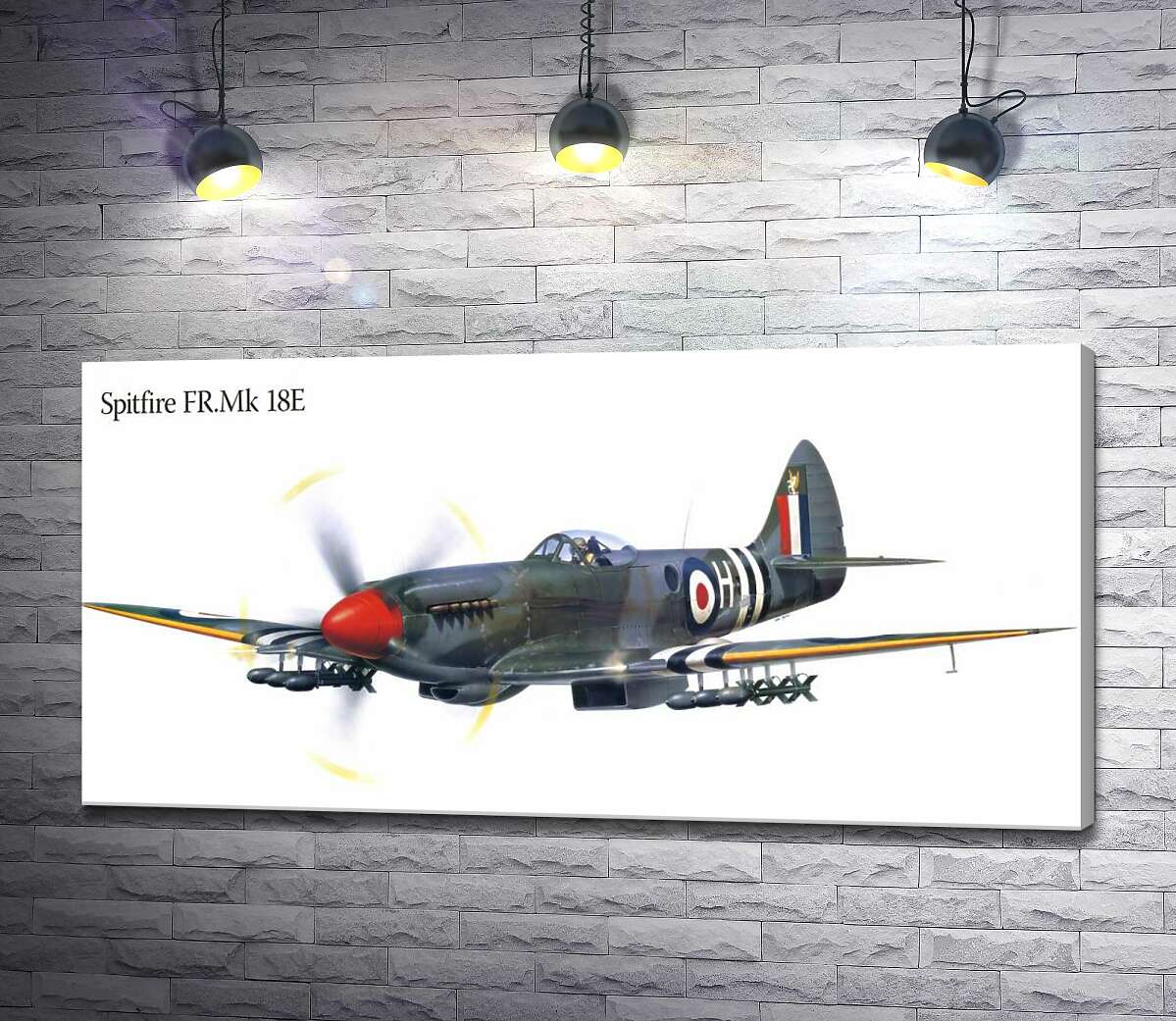 Картина ArtPoster Британский истребитель Supermarine Spitfire 100x50 см Модуль №1
Картина ArtPoster Британский истребитель Supermarine Spitfire 100x50 см Модуль №1