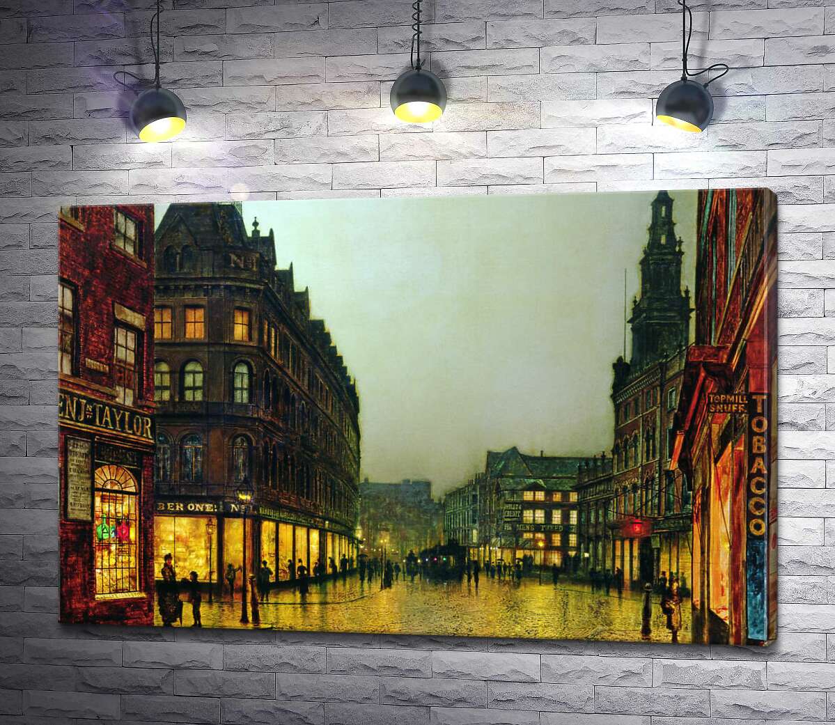 Картина ArtPoster Боар Лейн, Лидс (Boar Lane, Leeds) - Джон Эткинсон Гримшоу (John Atkinson Grimshaw) 100x65 см Модуль №1
Картина ArtPoster Боар Лейн, Лидс (Boar Lane, Leeds) - Джон Эткинсон Гримшоу (John Atkinson Grimshaw) 100x65 см Модуль №1