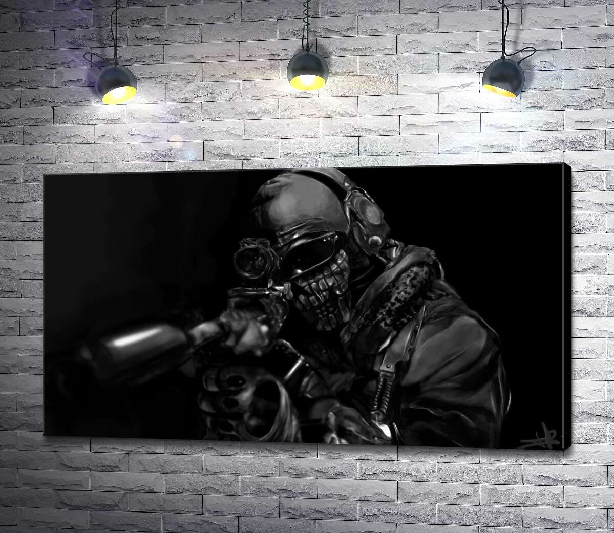 Картина ArtPoster Замаскированный снайпер прицеливается для выстрела 100x56 см Модуль №1
Картина ArtPoster Замаскированный снайпер прицеливается для выстрела 100x56 см Модуль №1