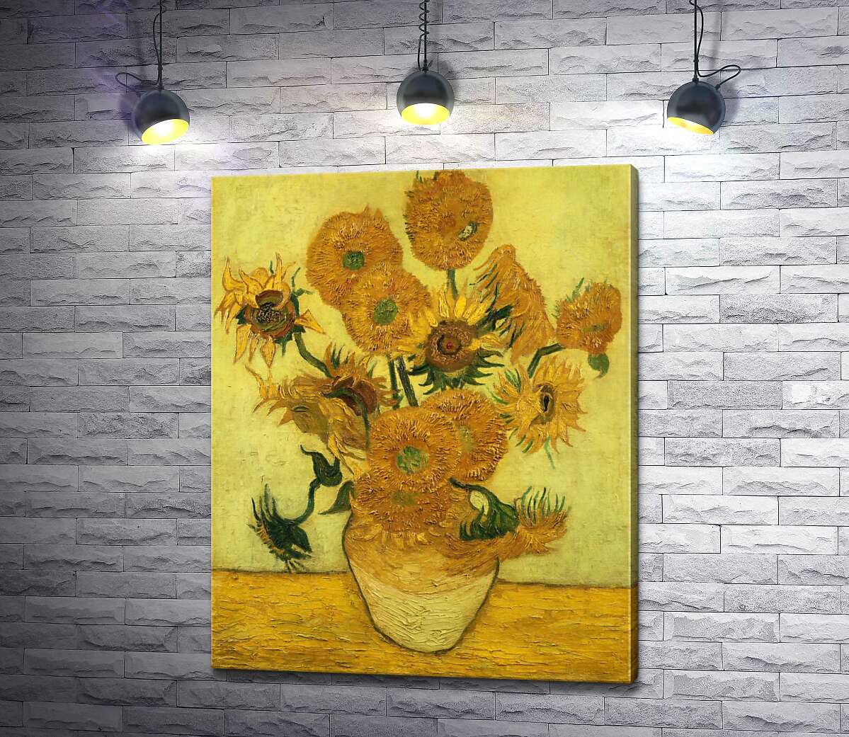 Картина ArtPoster Подсолнечники – Винсент ван Гог (Vincent van Gogh) 100x125 см Модуль №1
Картина ArtPoster Подсолнечники – Винсент ван Гог (Vincent van Gogh) 100x125 см Модуль №1
