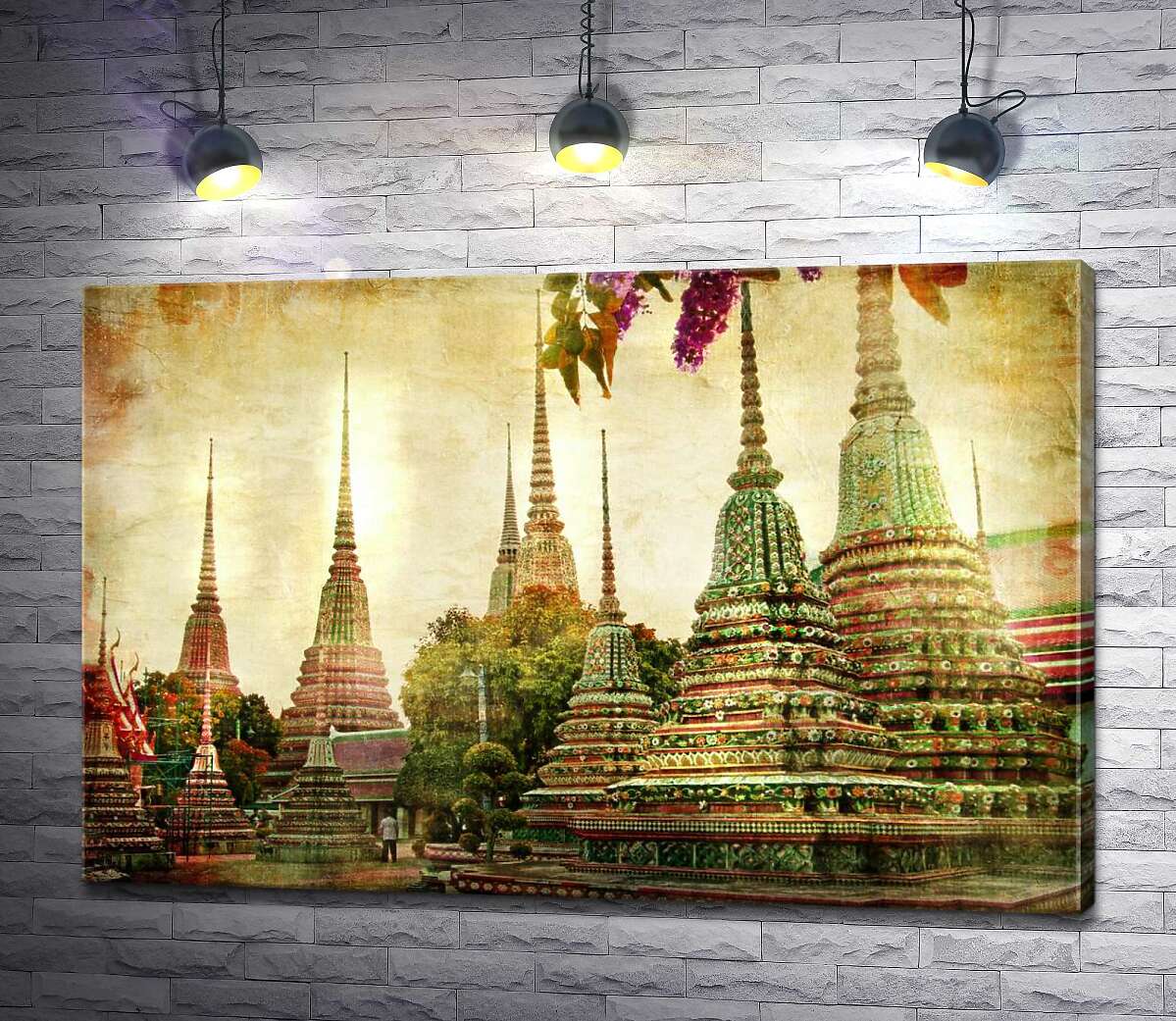 Картина ArtPoster Храмовый комплекс Ват Пхо (Wat Pho) в Бангкоке 130x86 см Модуль №1
Картина ArtPoster Храмовый комплекс Ват Пхо (Wat Pho) в Бангкоке 130x86 см Модуль №1